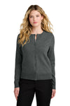 Women’s Easy Care Crewneck Cardigan Sweater