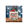 Embroidered Toilet Paper - You're On Santa's List